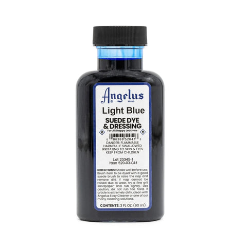 Light Blue Suede Dye