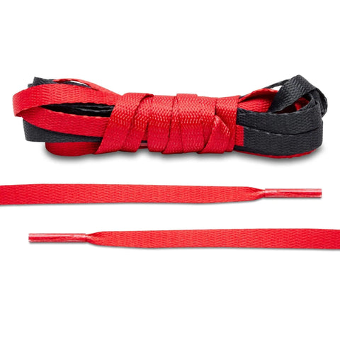Red/Black Union Jordan 1 Shoelaces