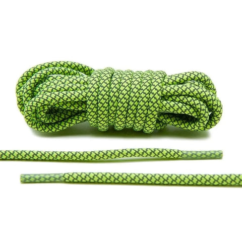 Add some bright Volt to your collection with Lace Lab's premium 3M Reflective Rope Laces