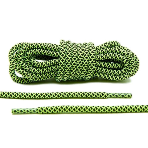 Lace Lab's Volt and Black Rope Laces are a great way to customize your Jordan's.