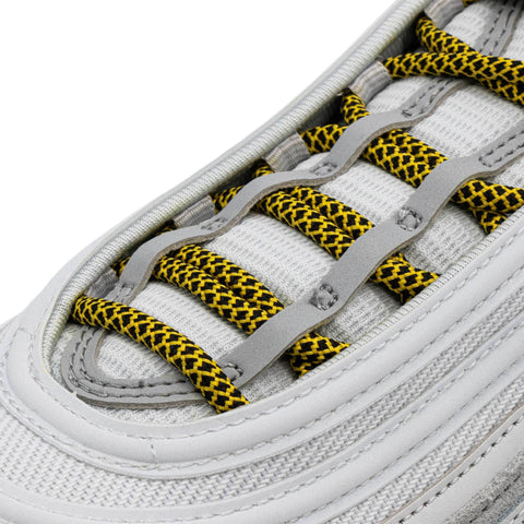 Yellow Rope Laces Yellow/Black Rope Laces | Shoe Laces – Angelus Shoe Polish