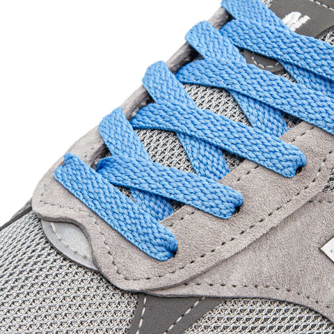 Columbia Blue Flat Lace Lab Laces