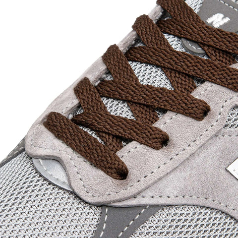 Dark Brown Flat Lace Lab Laces